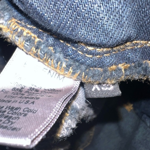 EB Denim Moto in Bella Notte, size XS NWT sold out online $695 Retail - Picture 9 of 16